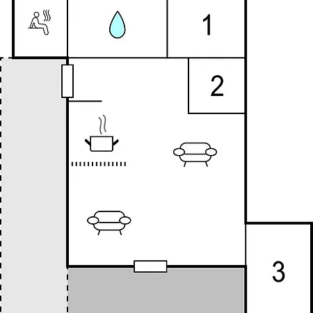 Semesterbostad Three-bedroom Holiday In *